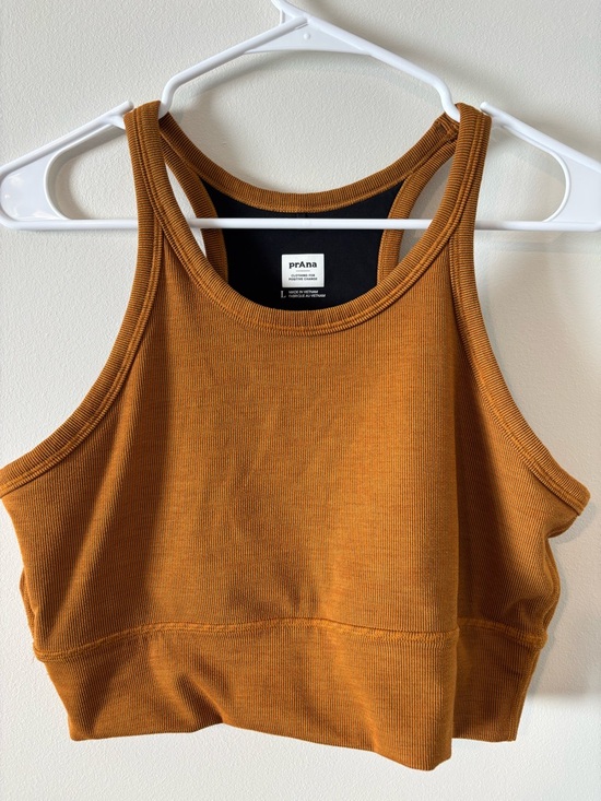 Prana Other - prAna Becksa Bralette - Copper Ribbed Yoga Womens Hiking Sports Bra - Size L